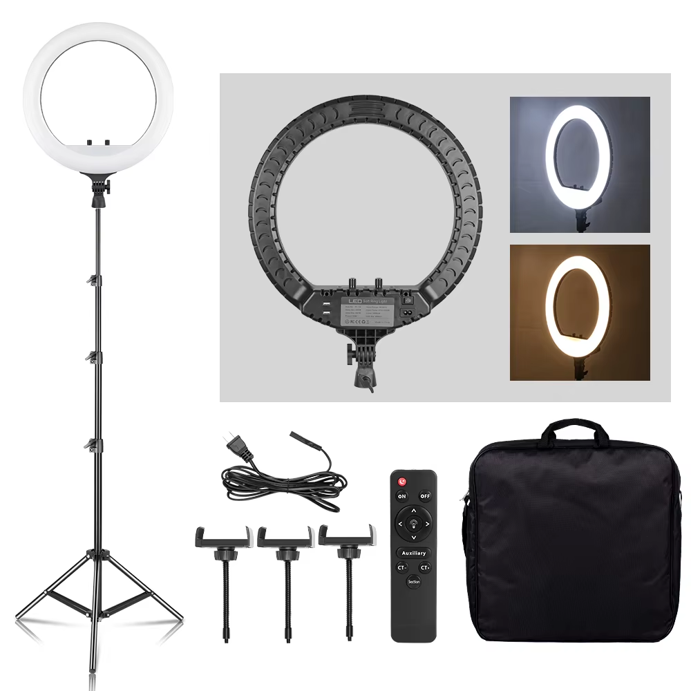 Led Ring Light 18 - SH 18 Inch Núm Vặn Vòng