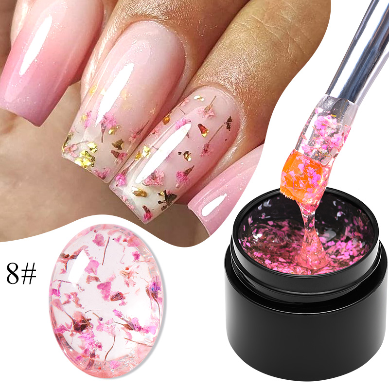 Photography Lighting Gel - MEET ACROSS 5ml Pink Dried Flower