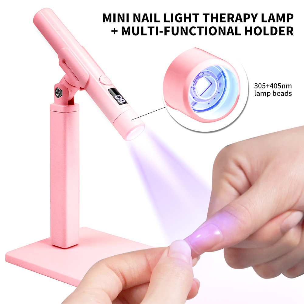 Photography Lighting Gel - Portable Nail UV LED Lamp Rechargeable