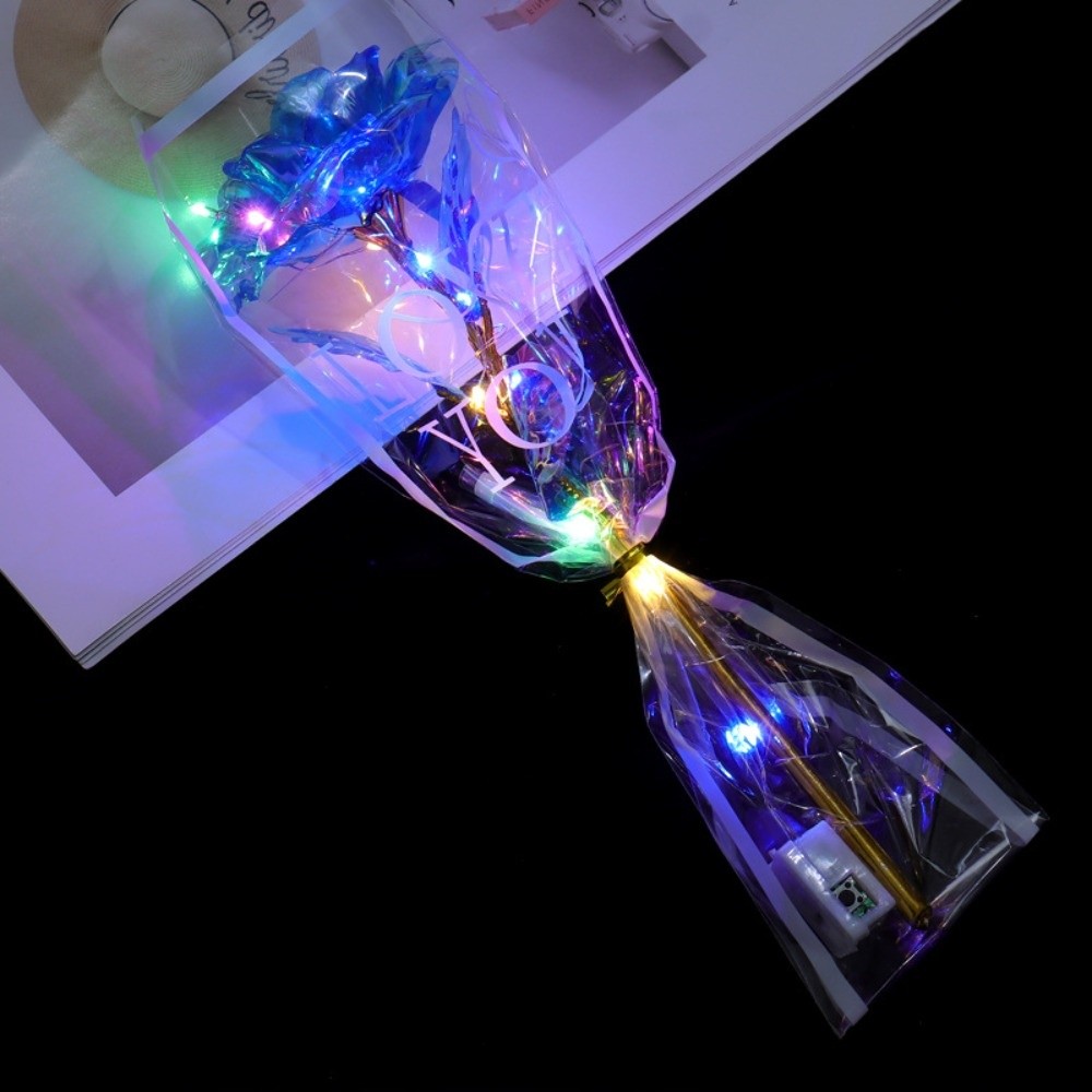 Glowing Gold Foil Rose Flower  - đánh giá và giá Photography Lighting Simulator Free