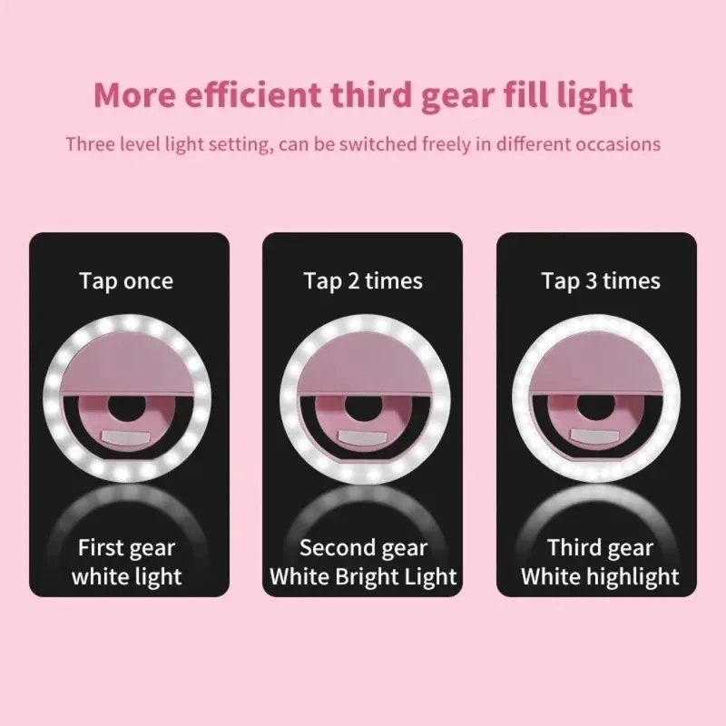 1-4pcs LED Selfie Ring Fill Li - đánh giá và giá Photography Lighting Overhead