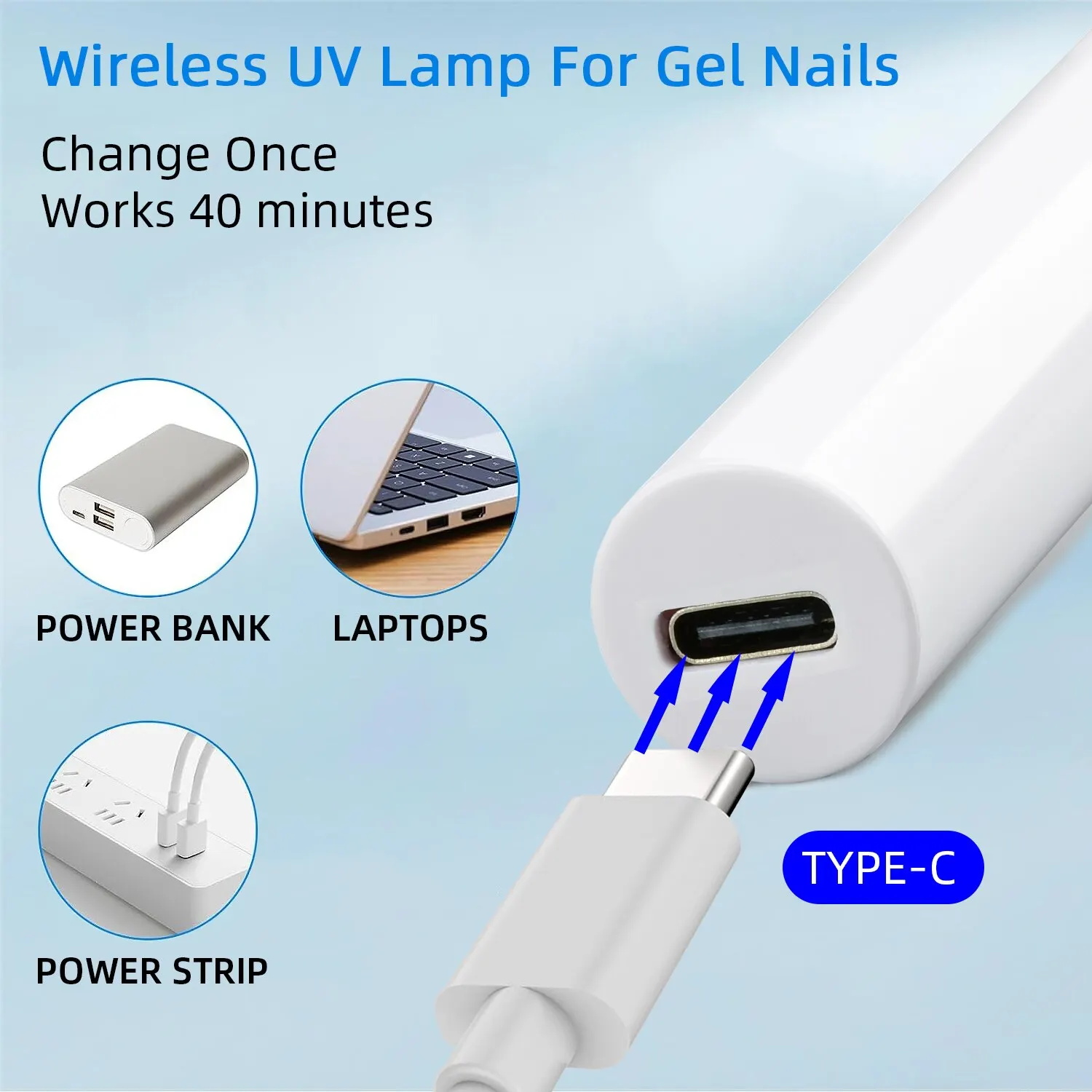 Portable UV Nail Lamp Handheld - đánh giá và giá Photography Lighting Gel