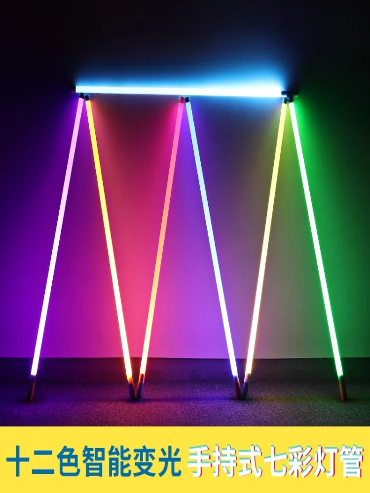 Charging LED lamp color handhe - đánh giá và giá Photography Lighting Composition
