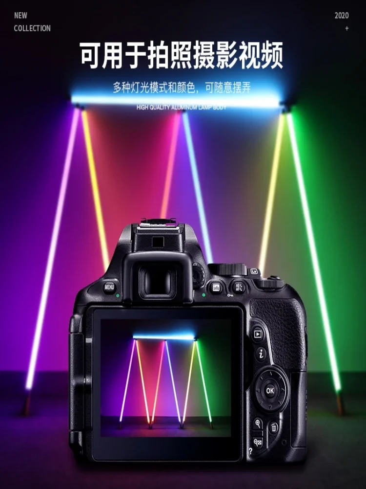 Charging LED lamp color handhe - đánh giá và giá Photography Lighting Composition