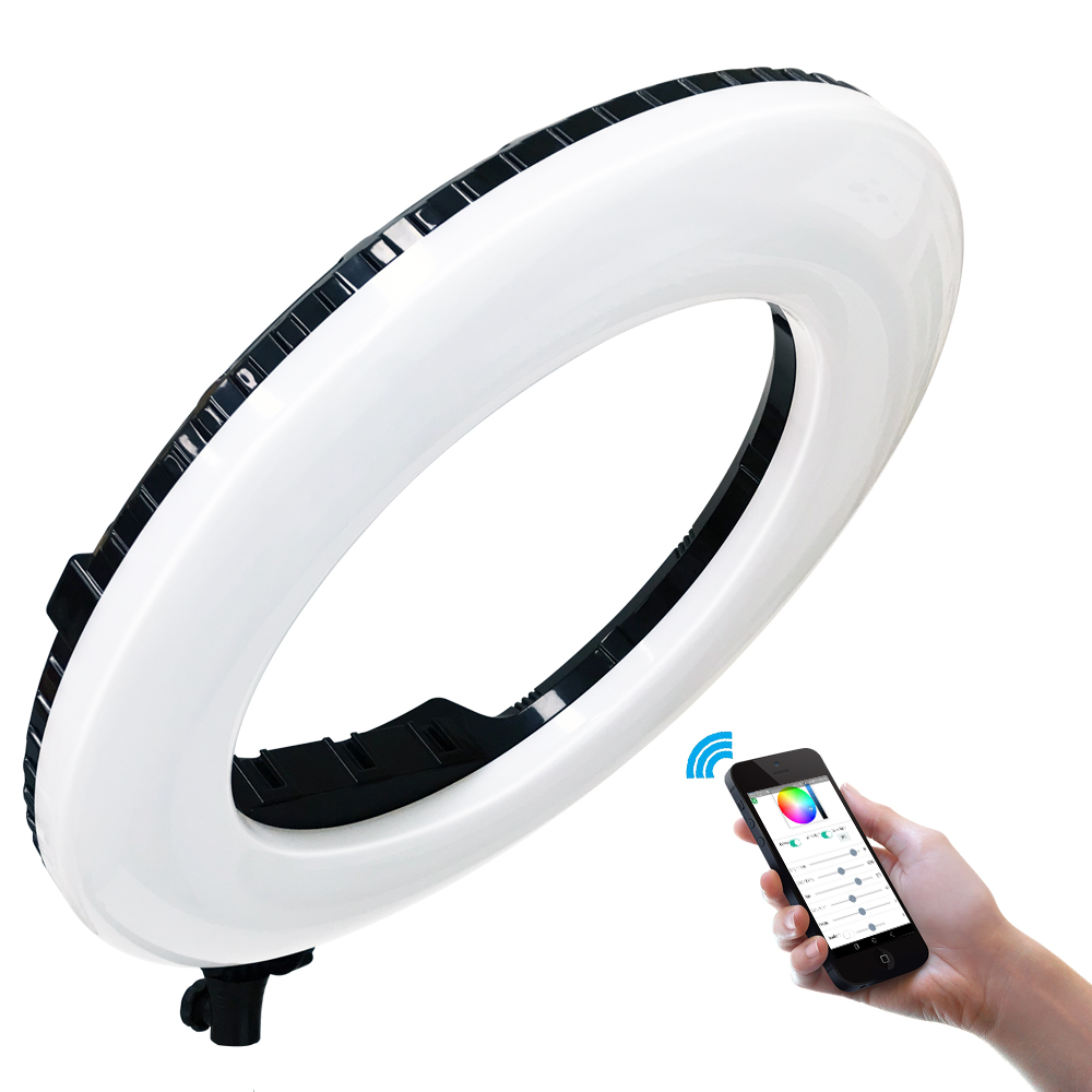 Yidoblo QS-480DII Bluetooth AP - đánh giá và giá Led Ring Light 18