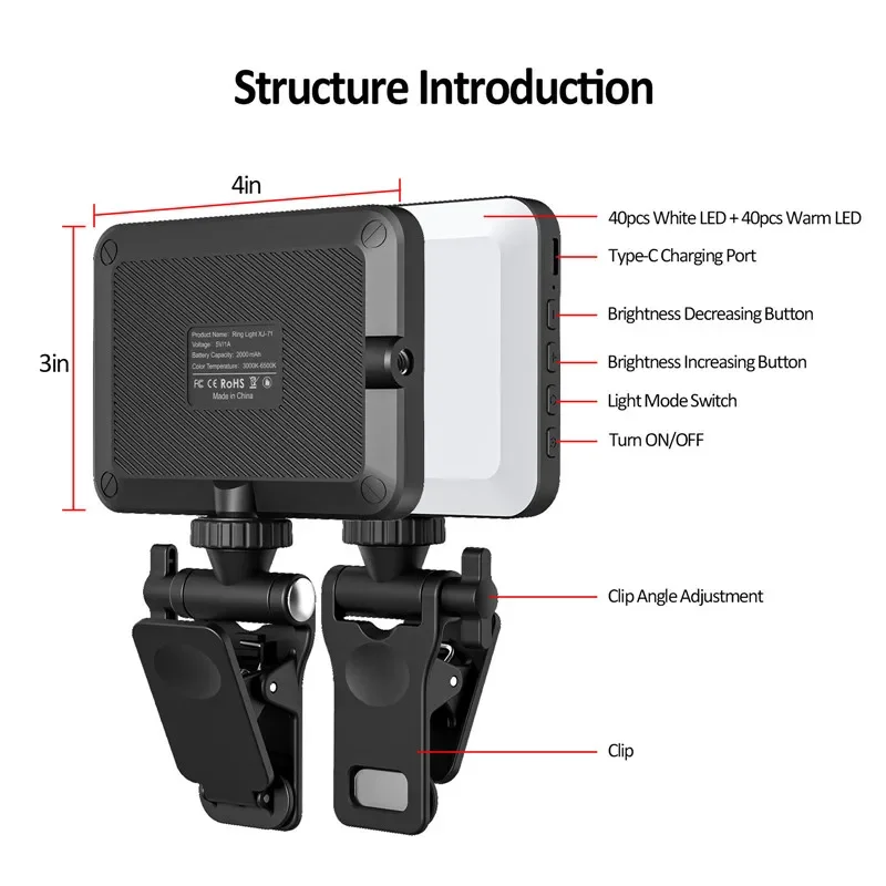 60 LED Fill Light Portable Min - đánh giá và giá Photography Lighting Brand