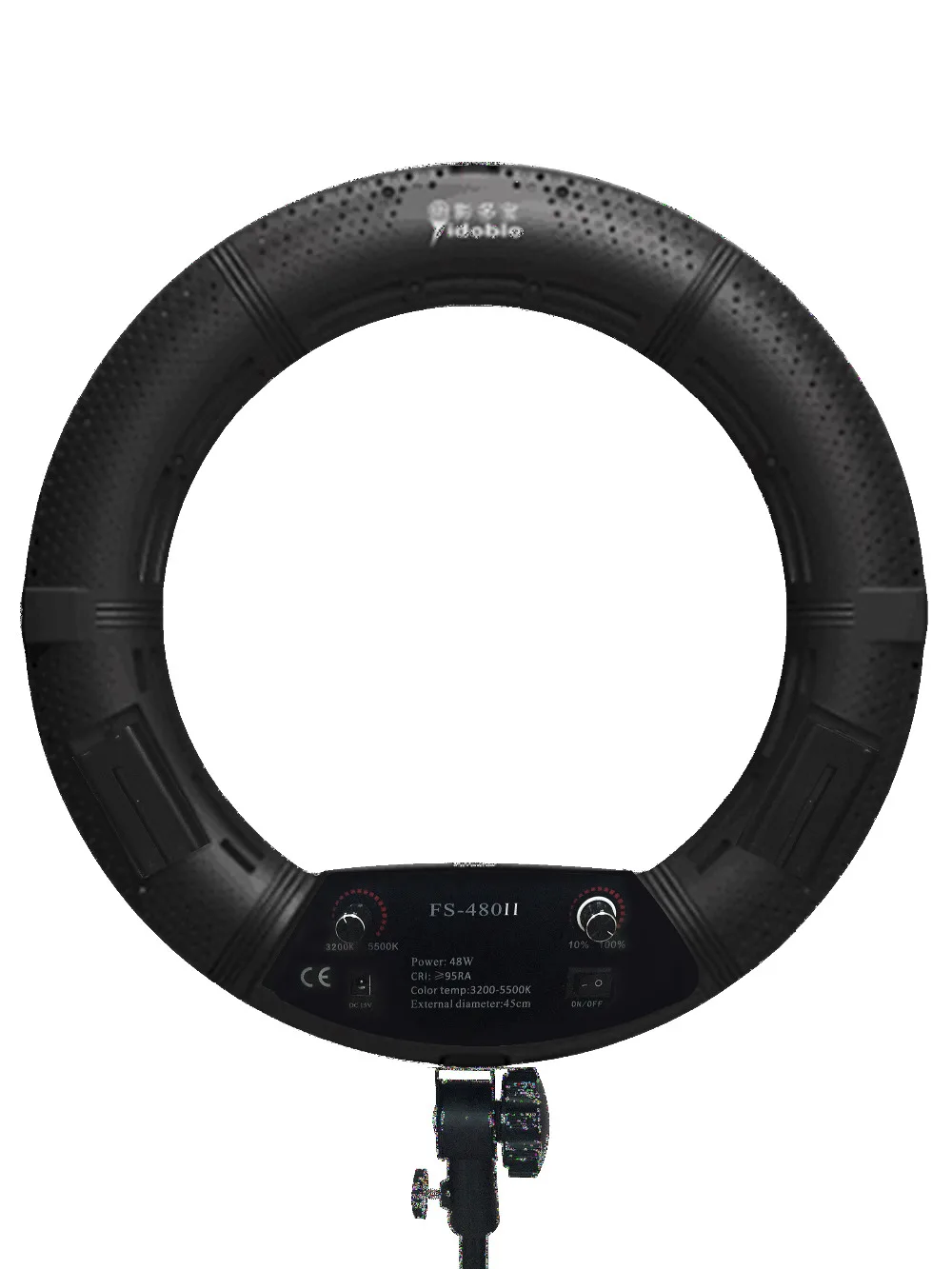 Yidoblo Black FS-480II Camera  - đánh giá và giá Led Ring Light 18
