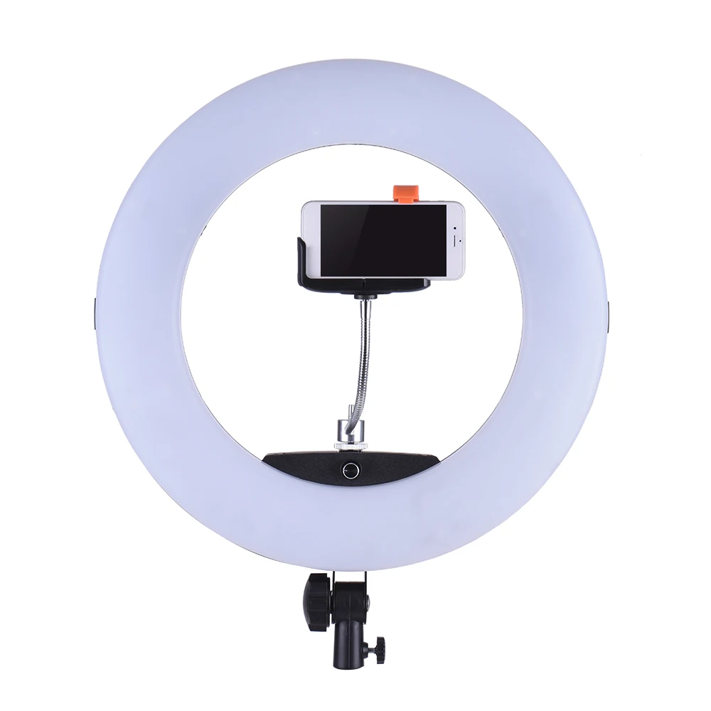 Yidoblo Black FS-480II Camera  - đánh giá và giá Led Ring Light 18