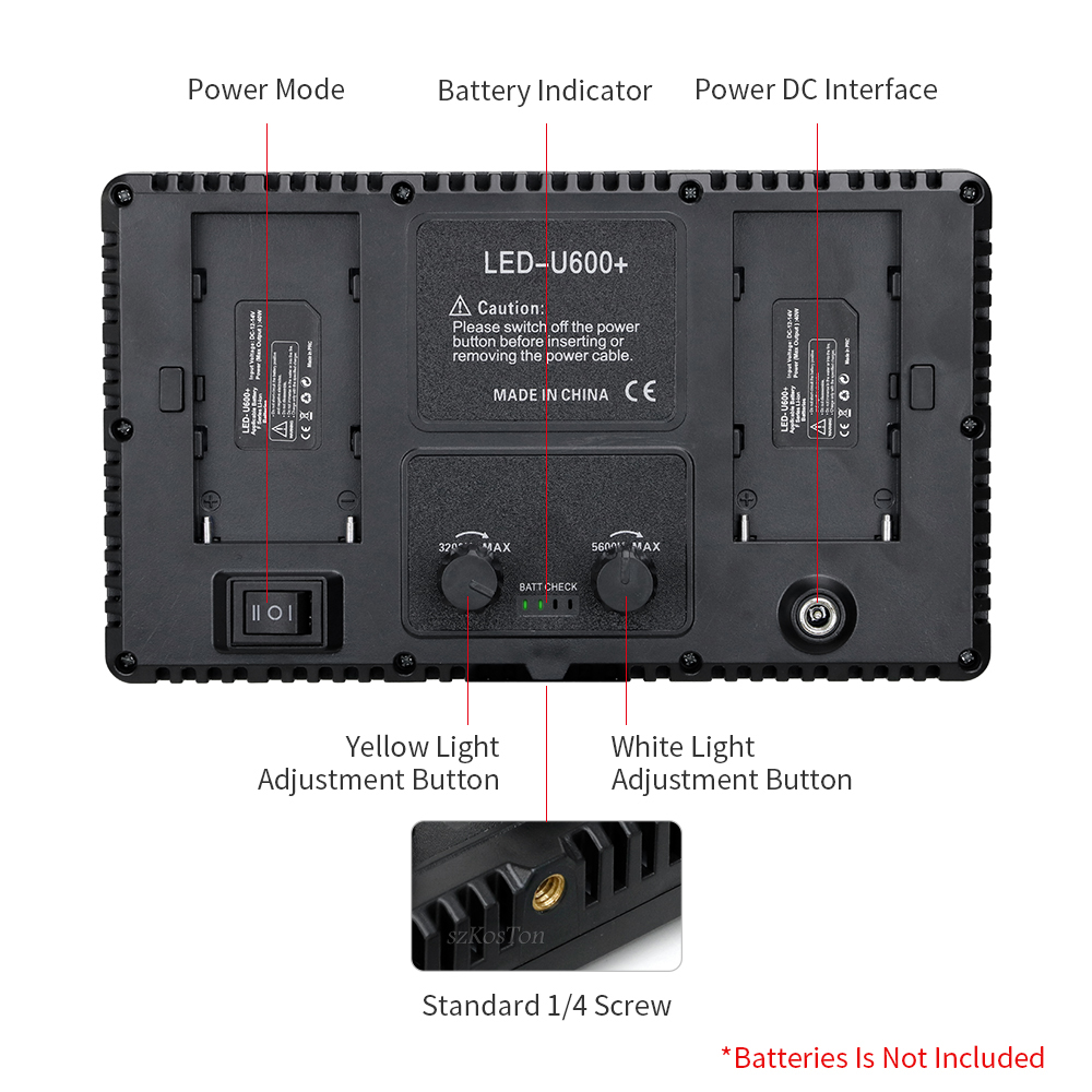 U800 LED Photo Studio Light fo - đánh giá và giá Photography Lighting Board