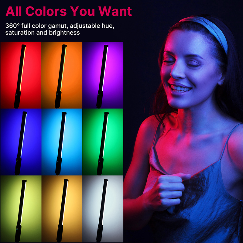 Ulanzi VL119 Cầm Tay RGB Nhiều - đánh giá và giá Photography Lighting Wand