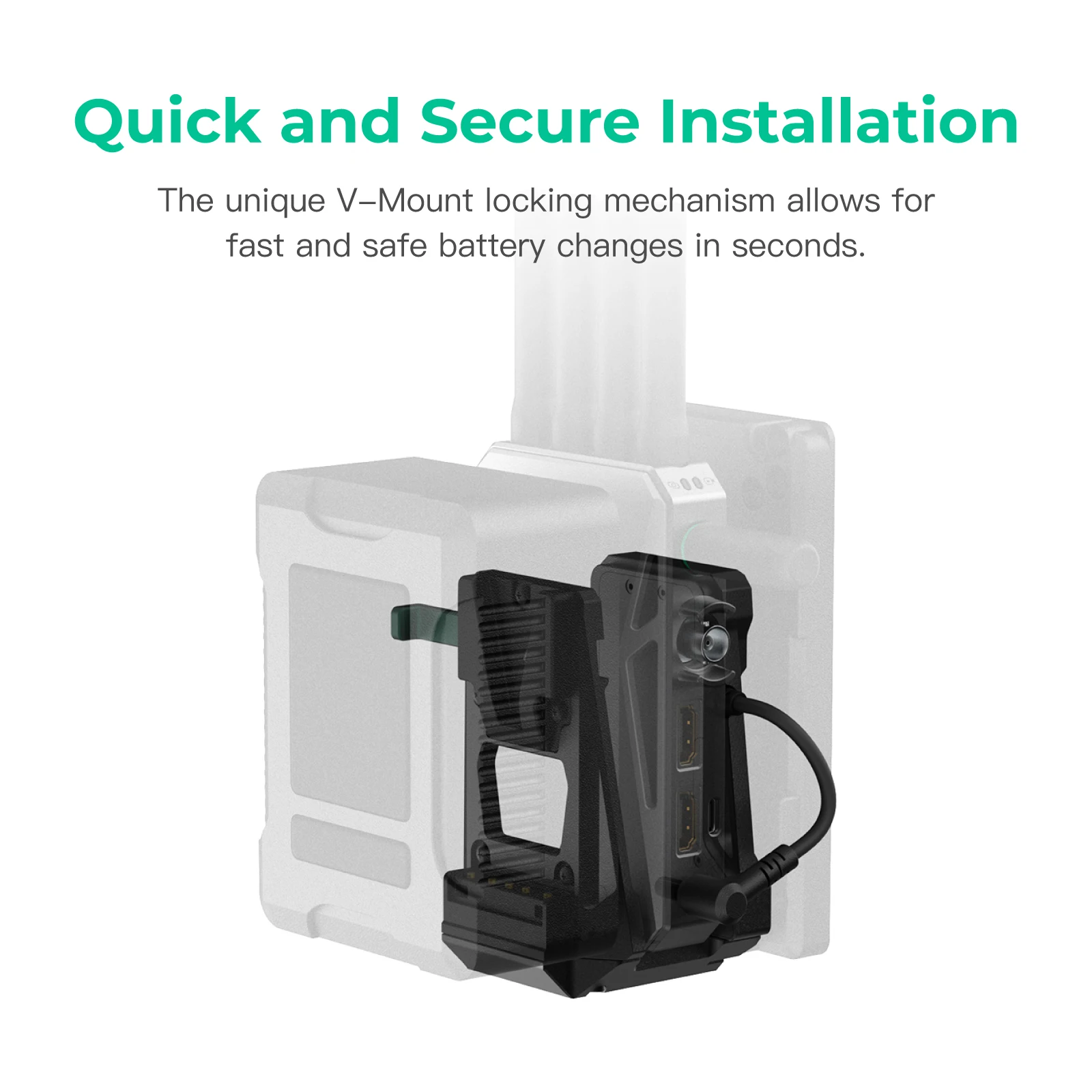 Accsoon V-Lock Adapter for V-L - đánh giá và giá V Mount Battery