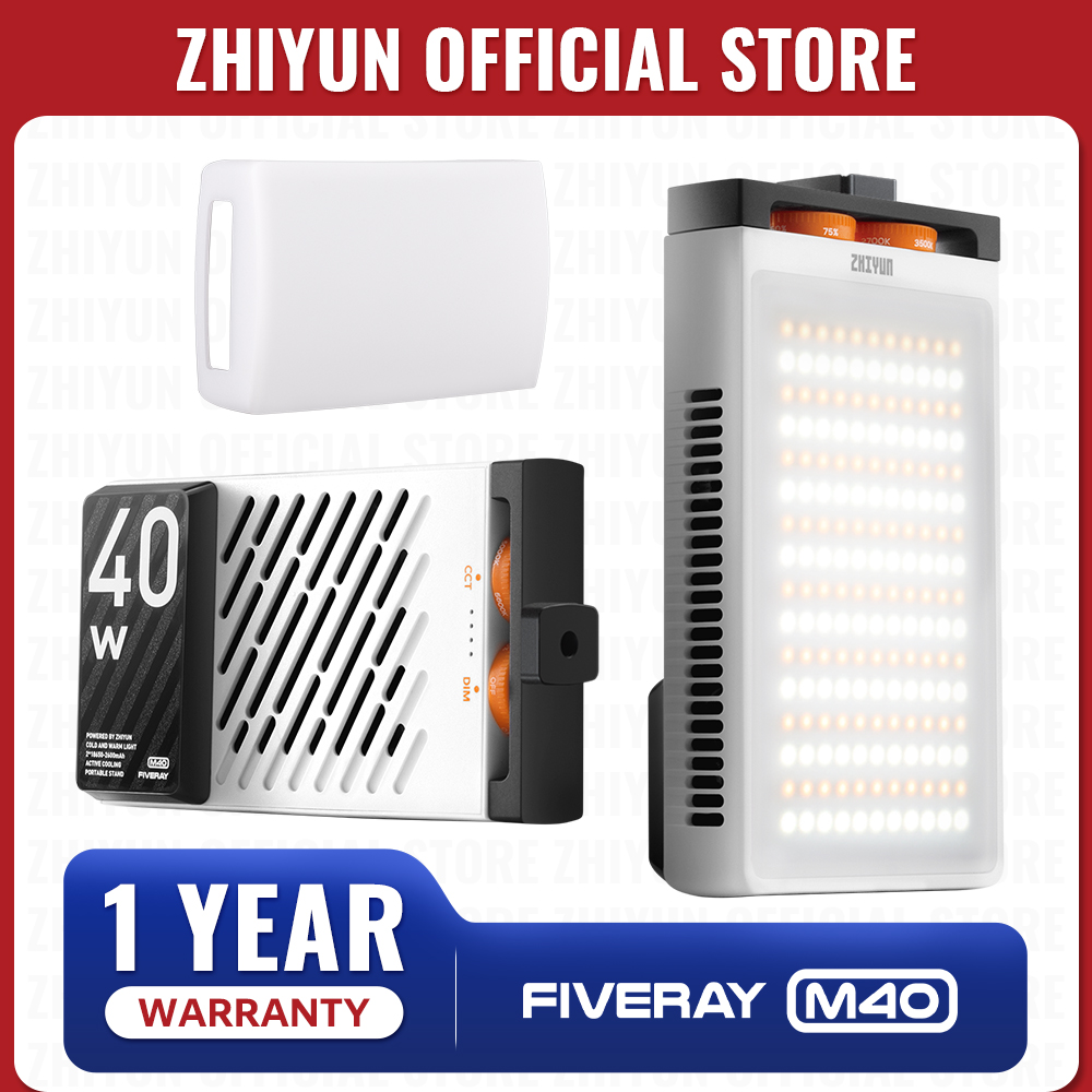 ZHIYUN Chính Thức FIVERAY M40  - đánh giá và giá Photography Lighting For Indoor