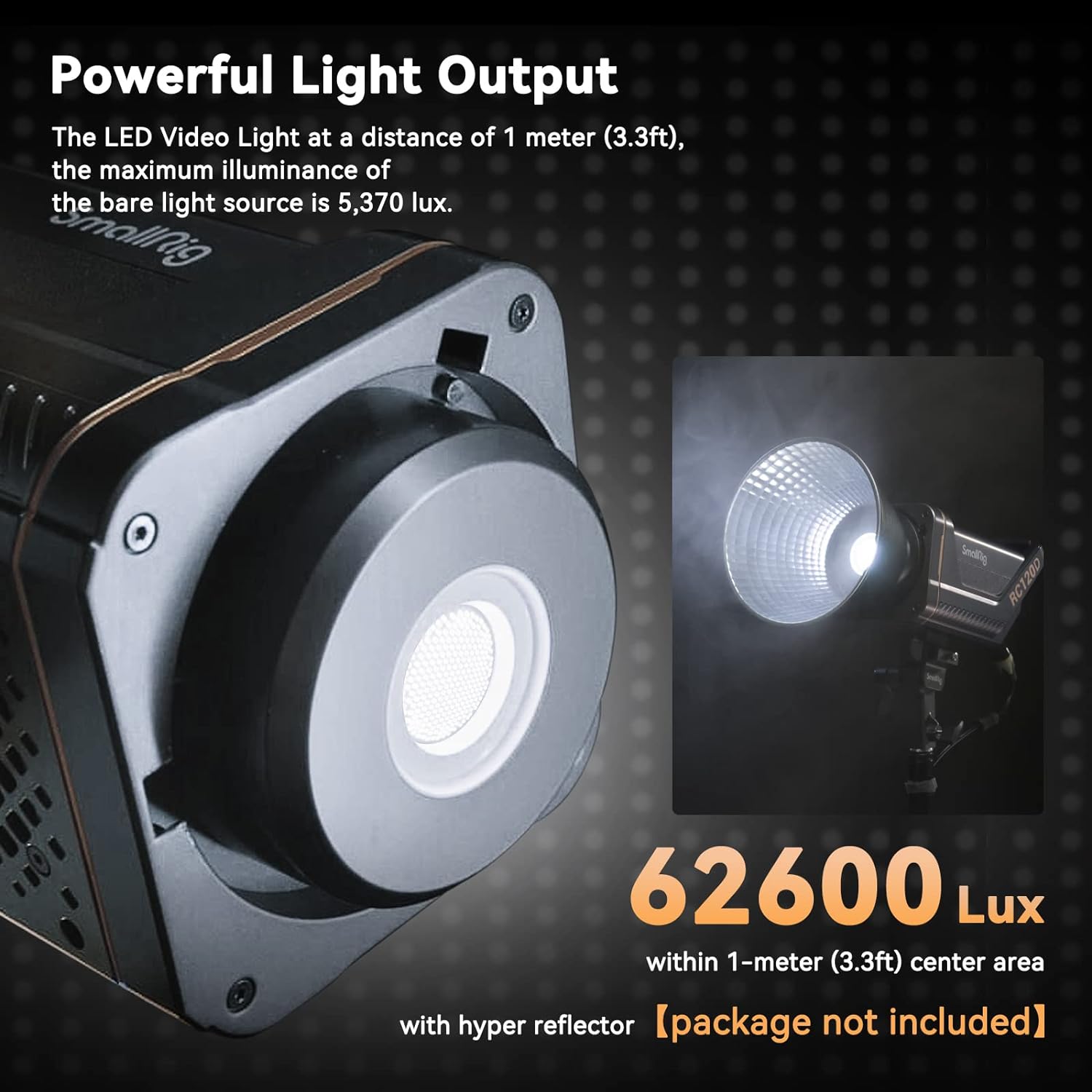 SmallRig RC 120D 120W COB LED  - đánh giá và giá V Mount Battery
