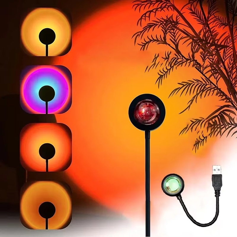 USB Charging LED Sunset Light  - đánh giá và giá Photography Lighting Wall