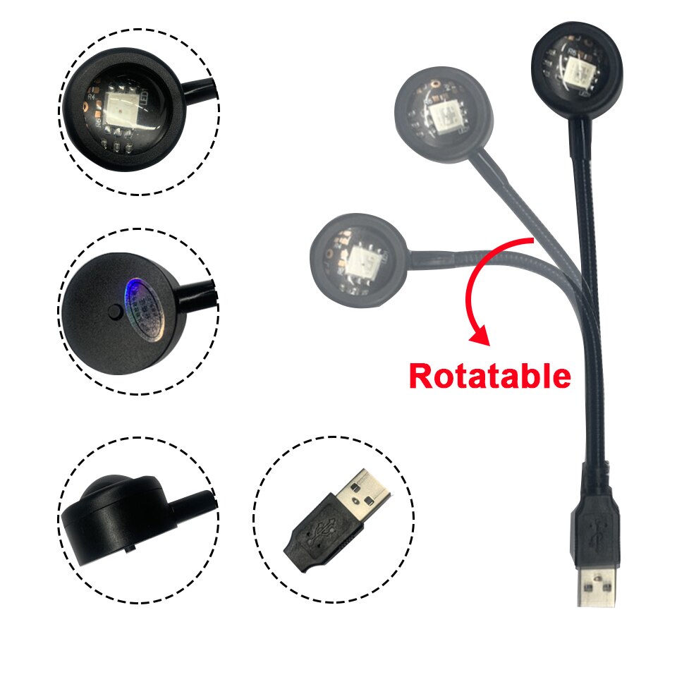 USB Charging LED Sunset Light  - đánh giá và giá Photography Lighting Wall