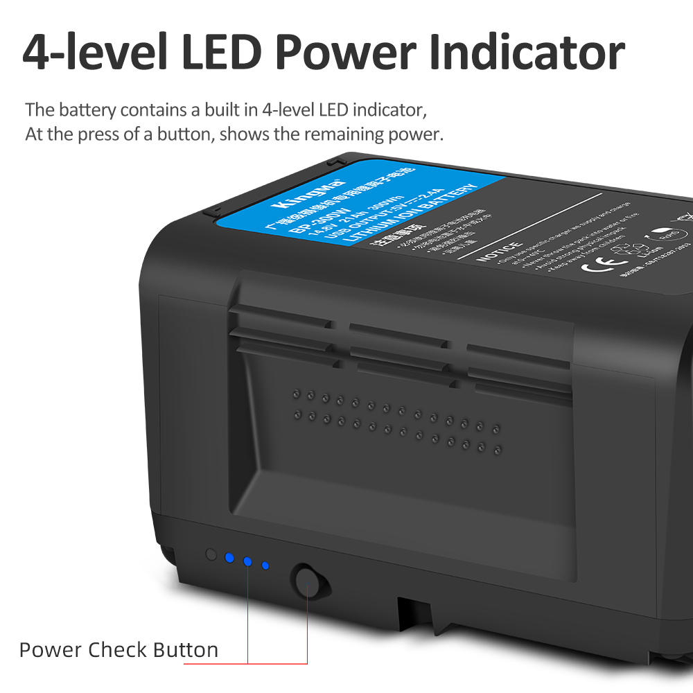 Kingma High Capacity 21000mAh  - đánh giá và giá V Mount Battery