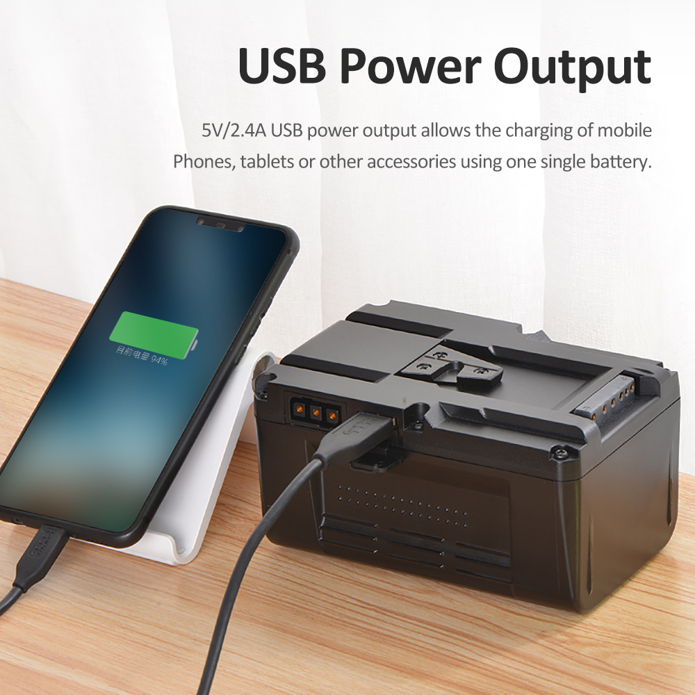 Kingma High Capacity 21000mAh  - đánh giá và giá V Mount Battery