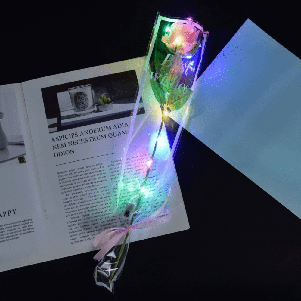 Glowing Artificial Rose Flower - đánh giá và giá Photography Lighting Simulator Free