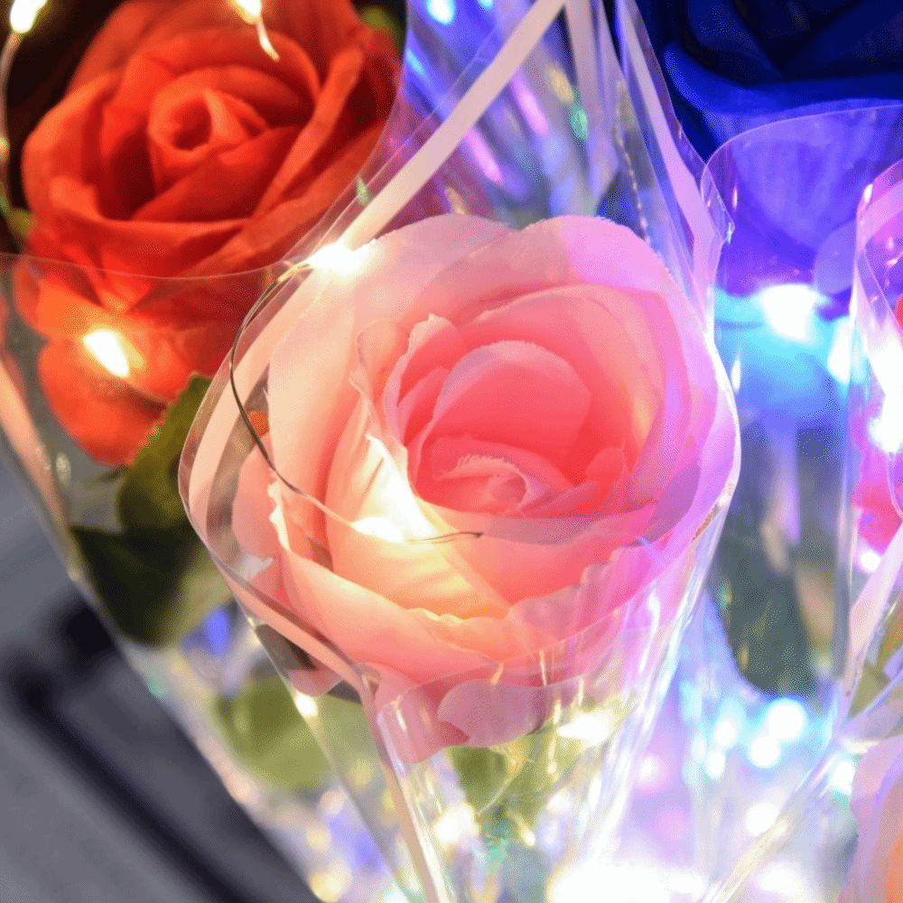 Glowing Artificial Rose Flower - đánh giá và giá Photography Lighting Simulator Free