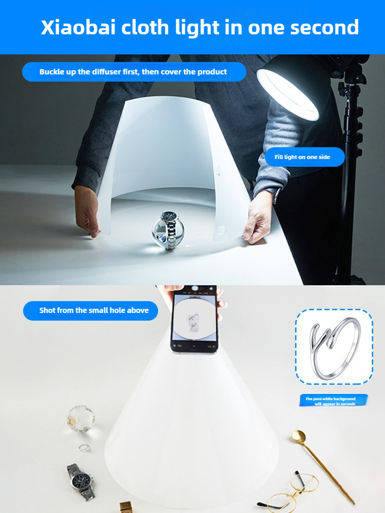 Light Cone Photo Flash Diffuse - đánh giá và giá Photography Lighting For Jewelry