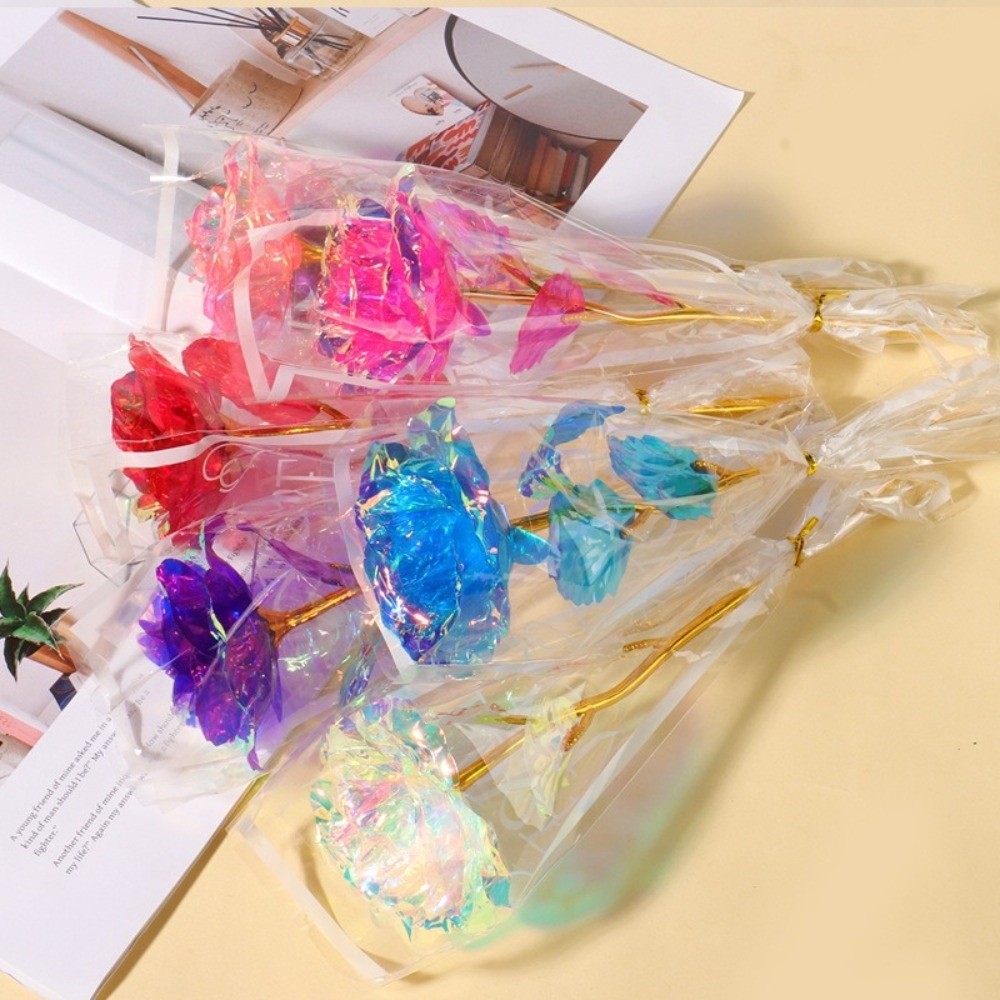 Glowing Gold Foil Rose Flower  - đánh giá và giá Photography Lighting Simulator Free