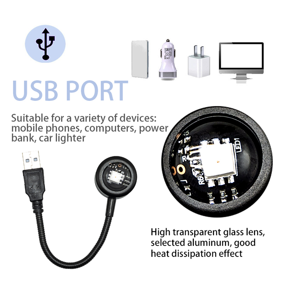USB LED Sunset Lamp Projector  - đánh giá và giá Photography Lighting Wall