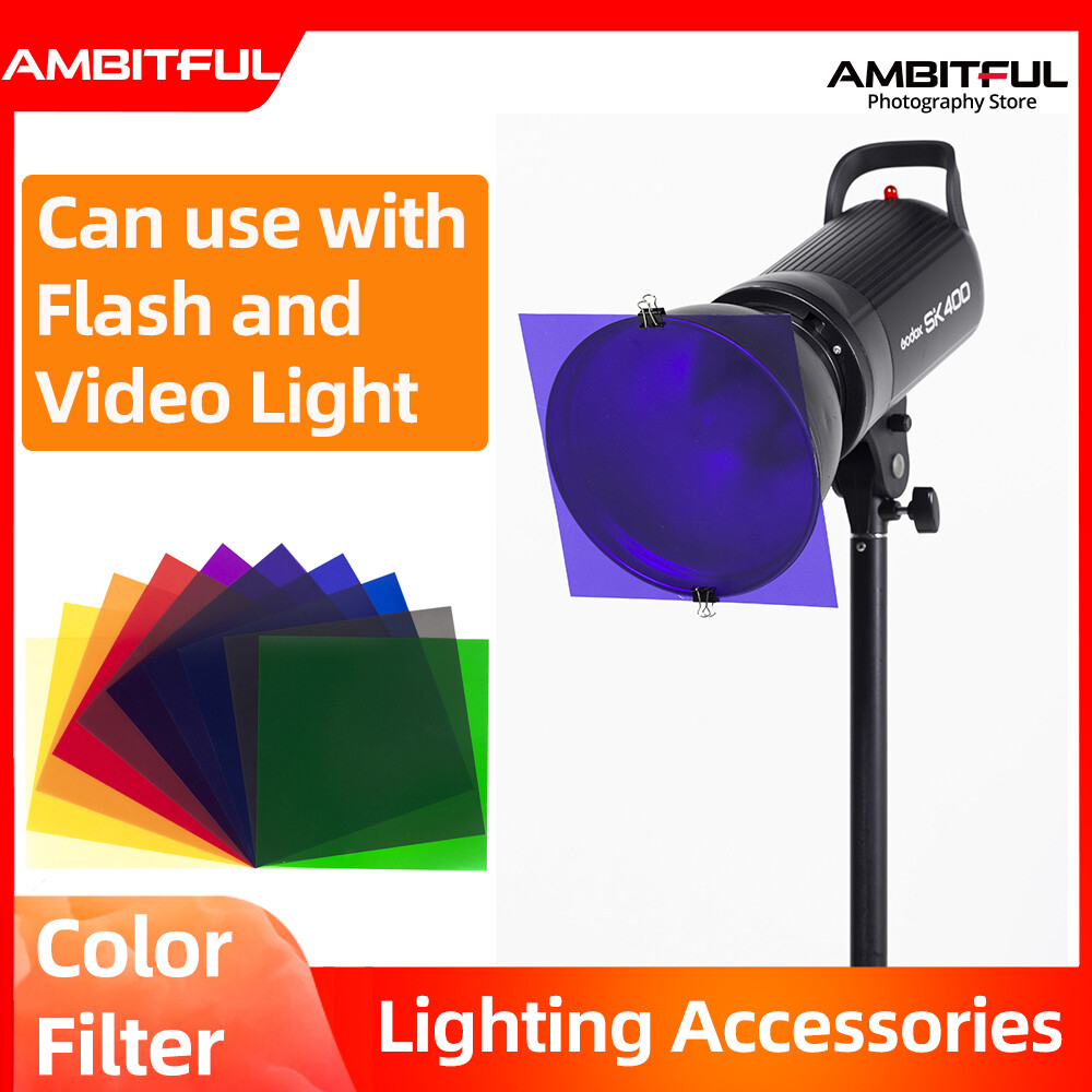 Studio Light Color Filter 30*3 - đánh giá và giá Photography Lighting Gel