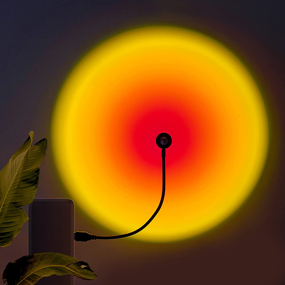 1x USB Hoàng Hôn Đèn LED Rainb - đánh giá và giá Photography Lighting Wall