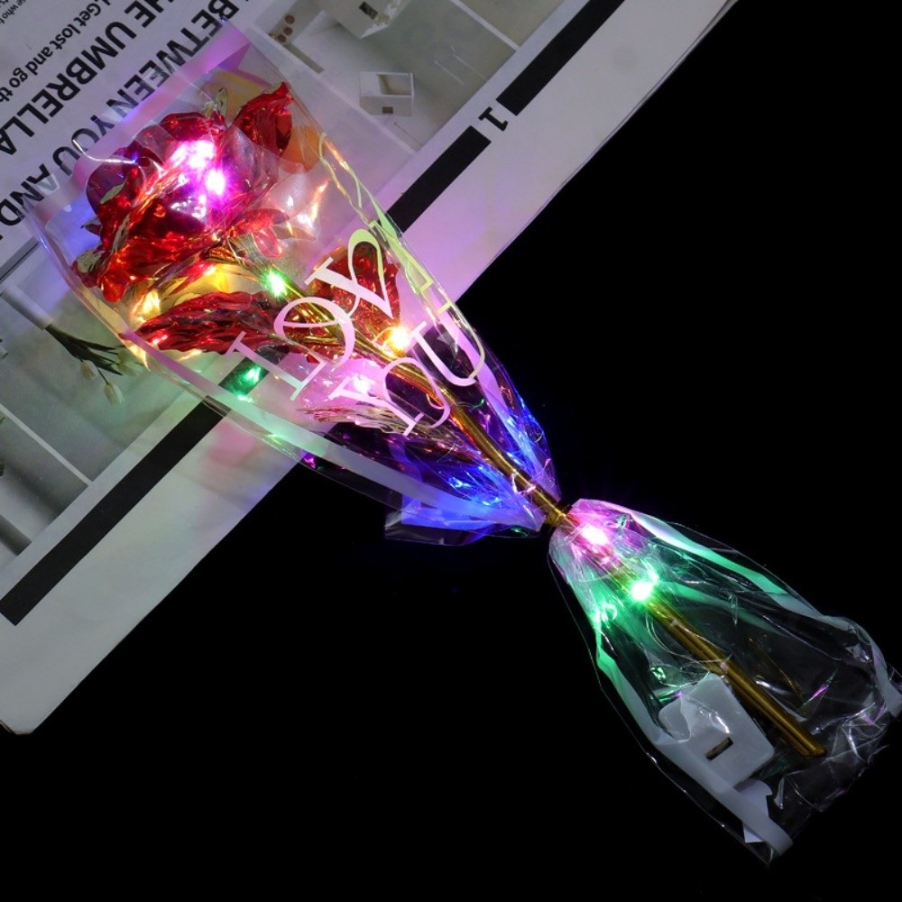 Glowing Gold Foil Rose Flower  - đánh giá và giá Photography Lighting Simulator Free