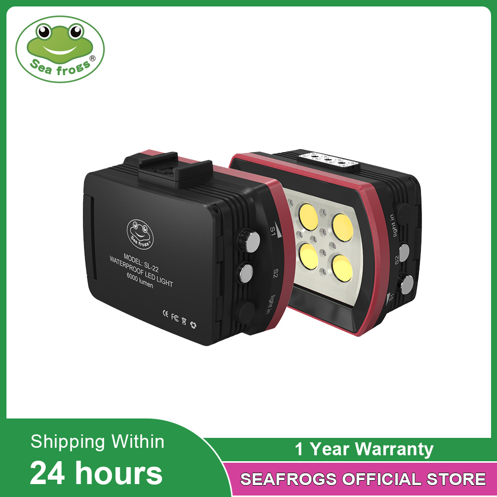Seafrogs 40Meter Waterproof LE - đánh giá và giá Photography Lighting Brand
