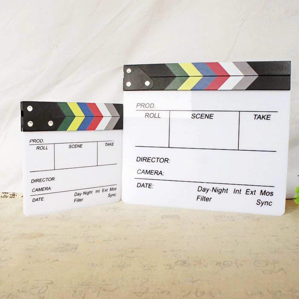 Acrylic Regisseur Scene Clappe - đánh giá và giá Photography Lighting Board