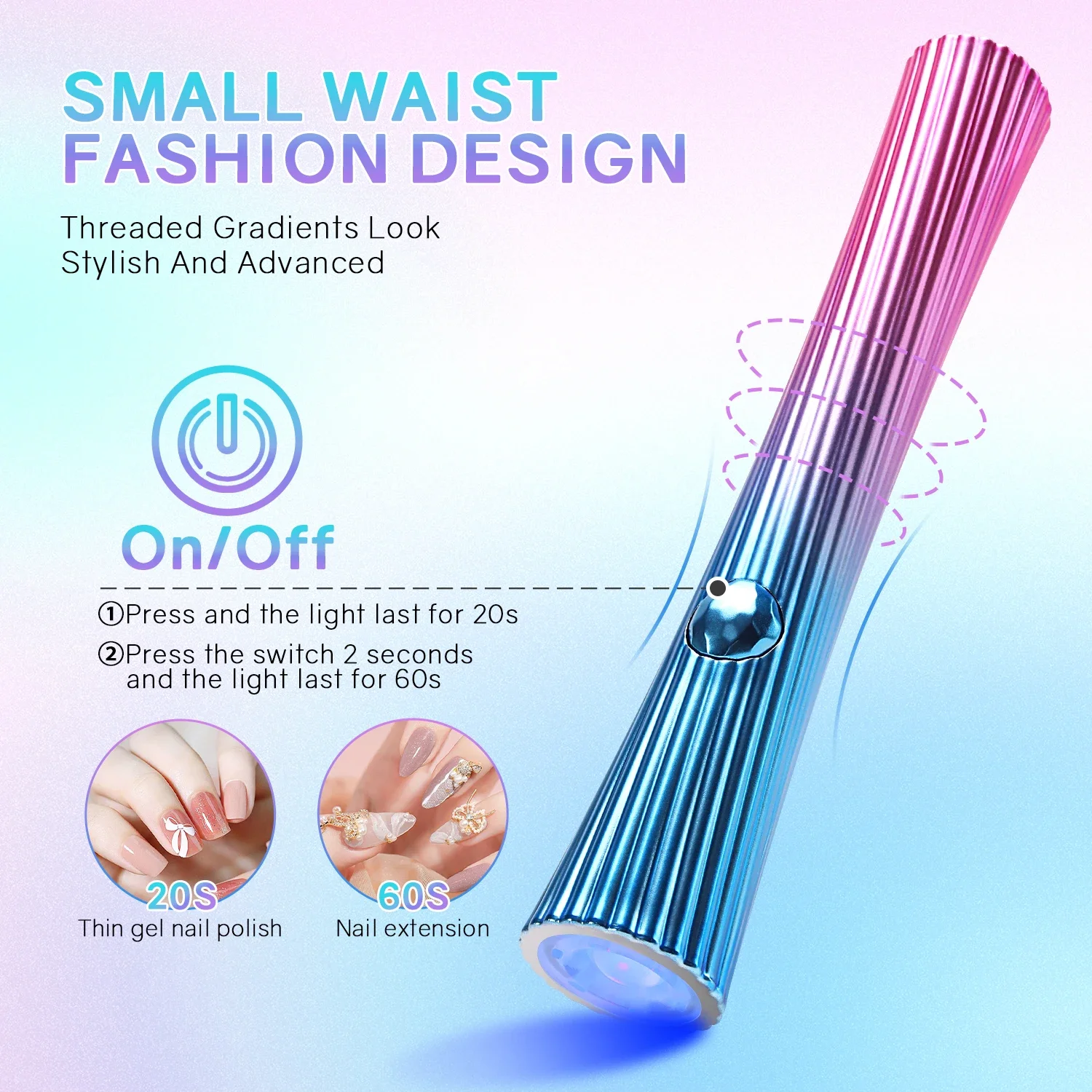 Mini UV Light for Gel Nails Re - đánh giá và giá Photography Lighting Gel
