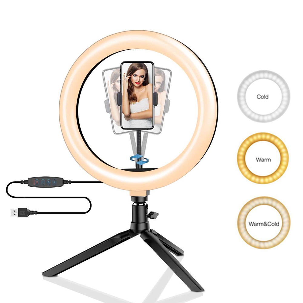 26cm 10 inch Led Ring Selfie L - đánh giá và giá Photography Lighting Overhead