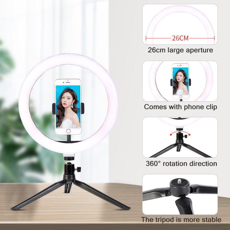 26cm 10 inch Led Ring Selfie L - đánh giá và giá Photography Lighting Overhead