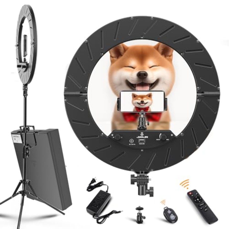 Ring Light 18 INCH Kit, 55W670 - đánh giá và giá Led Ring Light 18