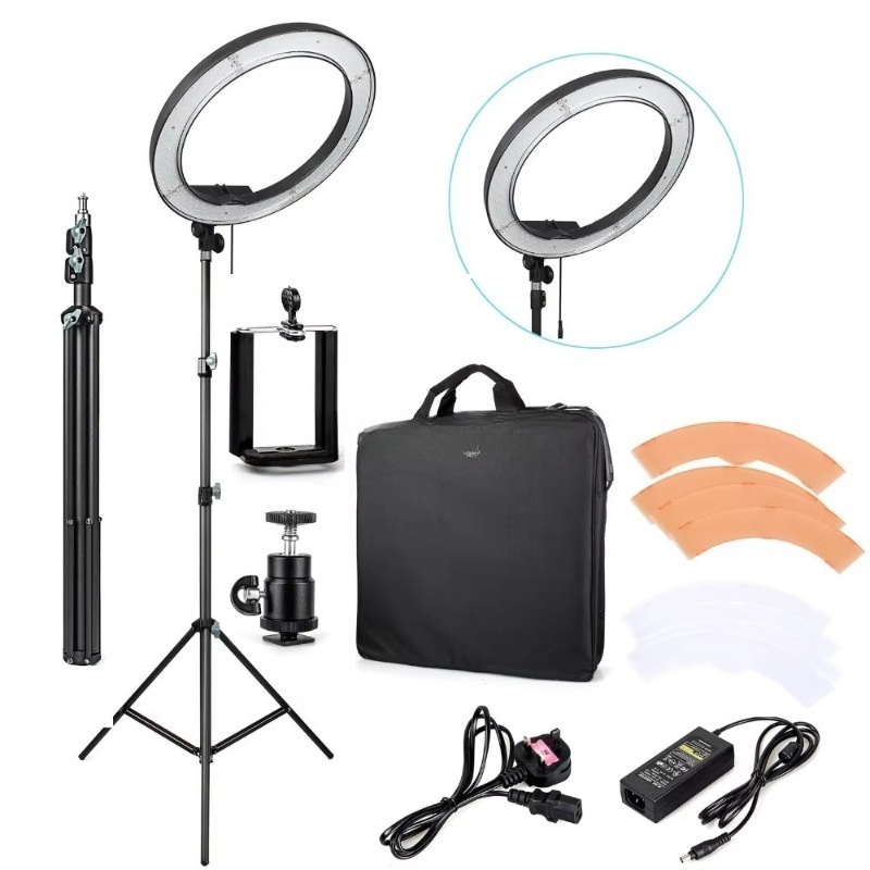 RL-18 SLR camera ring light 55 - đánh giá và giá Led Ring Light 18
