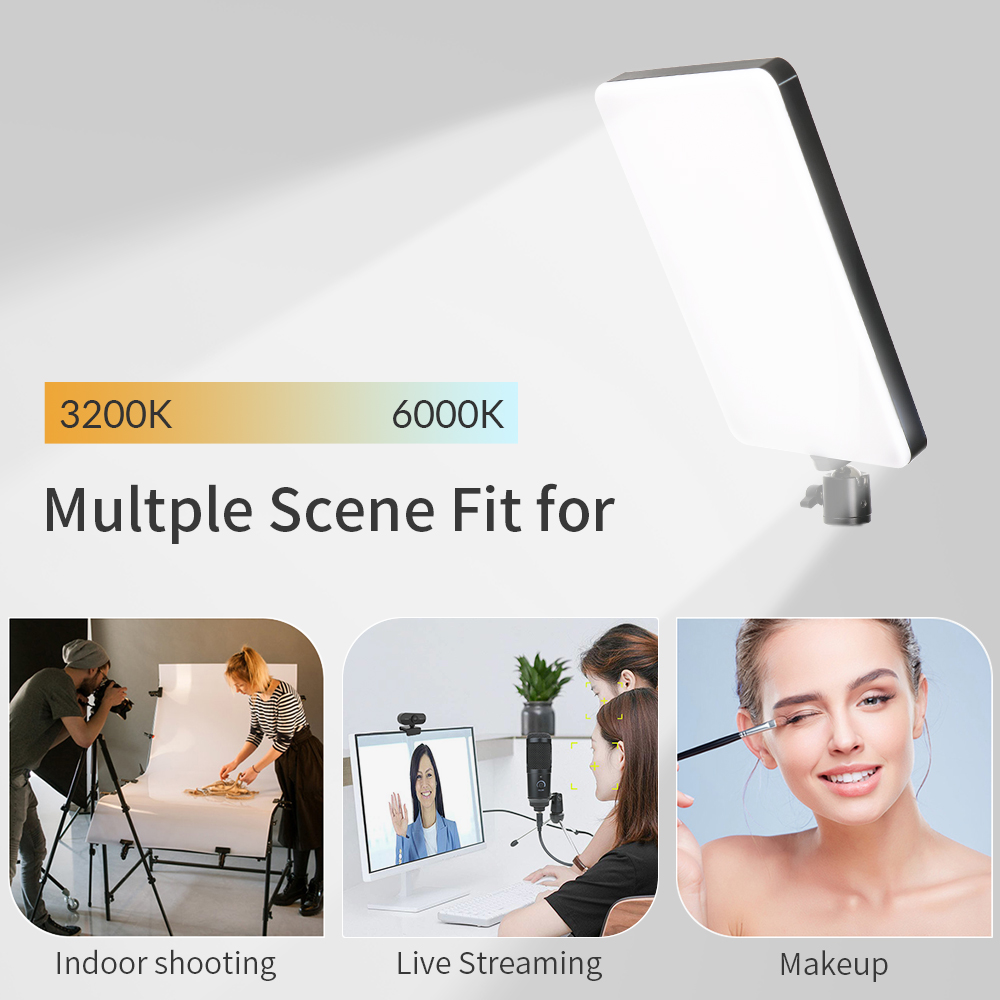 Mờ 10Inch Đèn Led Video Tấm Đỡ - đánh giá và giá Photography Lighting Board