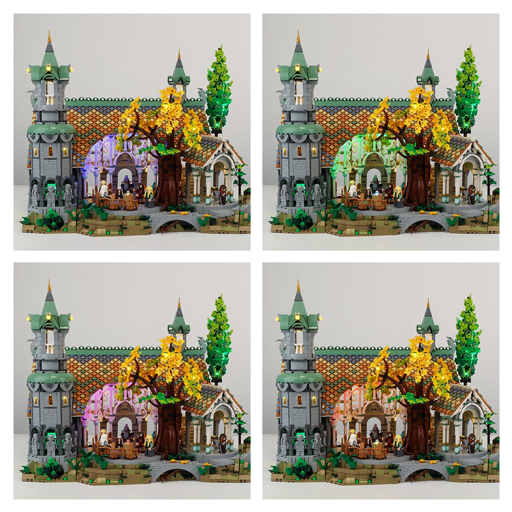 LED Light Kit for LEGO THE LOR - đánh giá và giá Led Ring Light 18