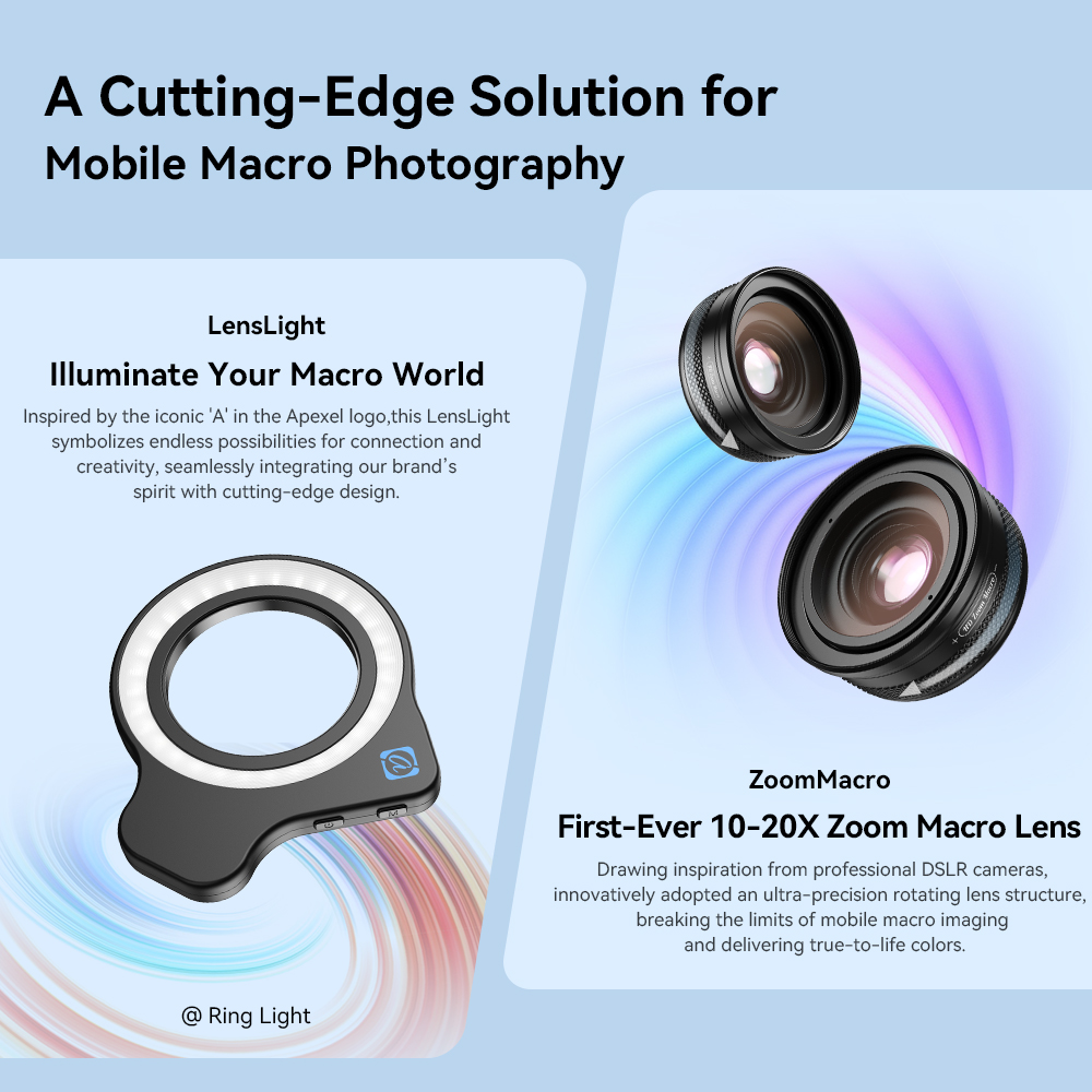 APEXEL 10-20X Adjustable Zoom  - đánh giá và giá Photography Lighting For Jewelry