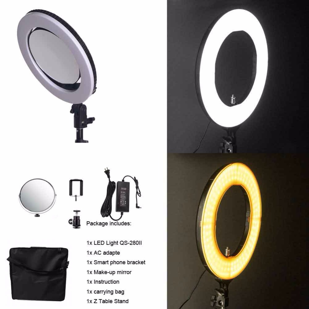 10'' QS-280II 95RA Bicolor LED - đánh giá và giá Learn Photography Lighting