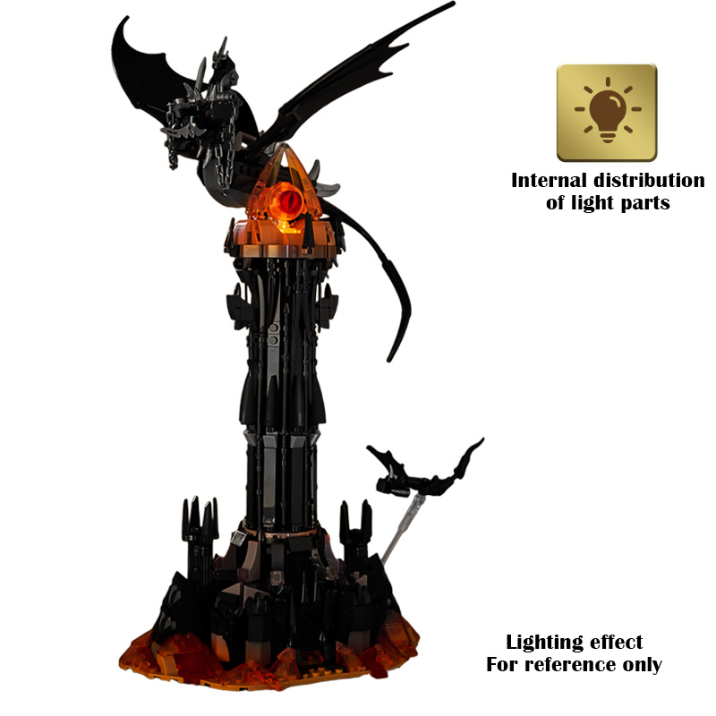 MOC Lord Rings Movie The Fell  - đánh giá và giá Led Ring Light 18
