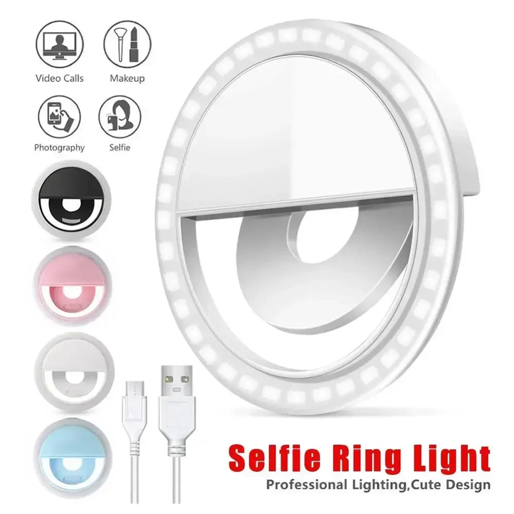 LED Selfie Ring Light Mobile P - đánh giá và giá Photography Lighting Overhead