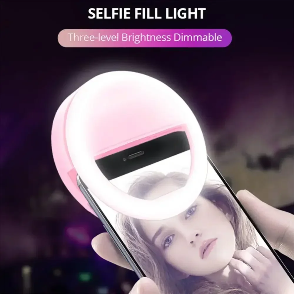 LED Selfie Ring Light Mobile P - đánh giá và giá Photography Lighting Overhead