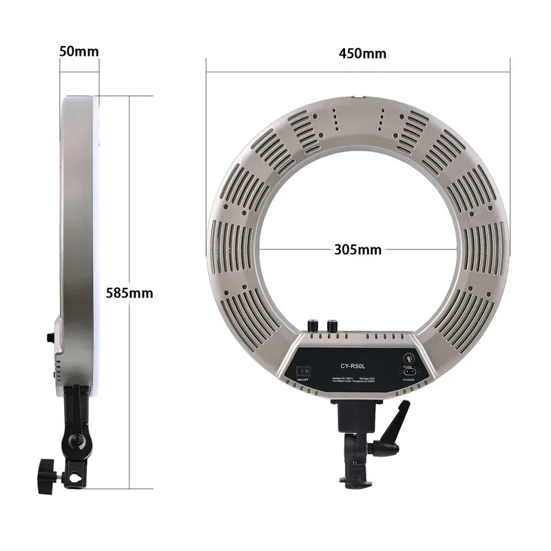 18 Inch 55W 480 LED Adjustable - đánh giá và giá Led Ring Light 18
