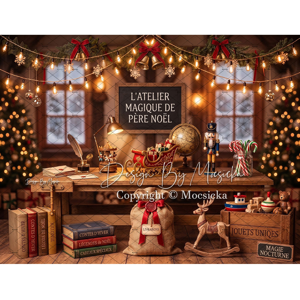 Mocsicka Santa Claus Toy Works - đánh giá và giá Photography Lighting For Indoor
