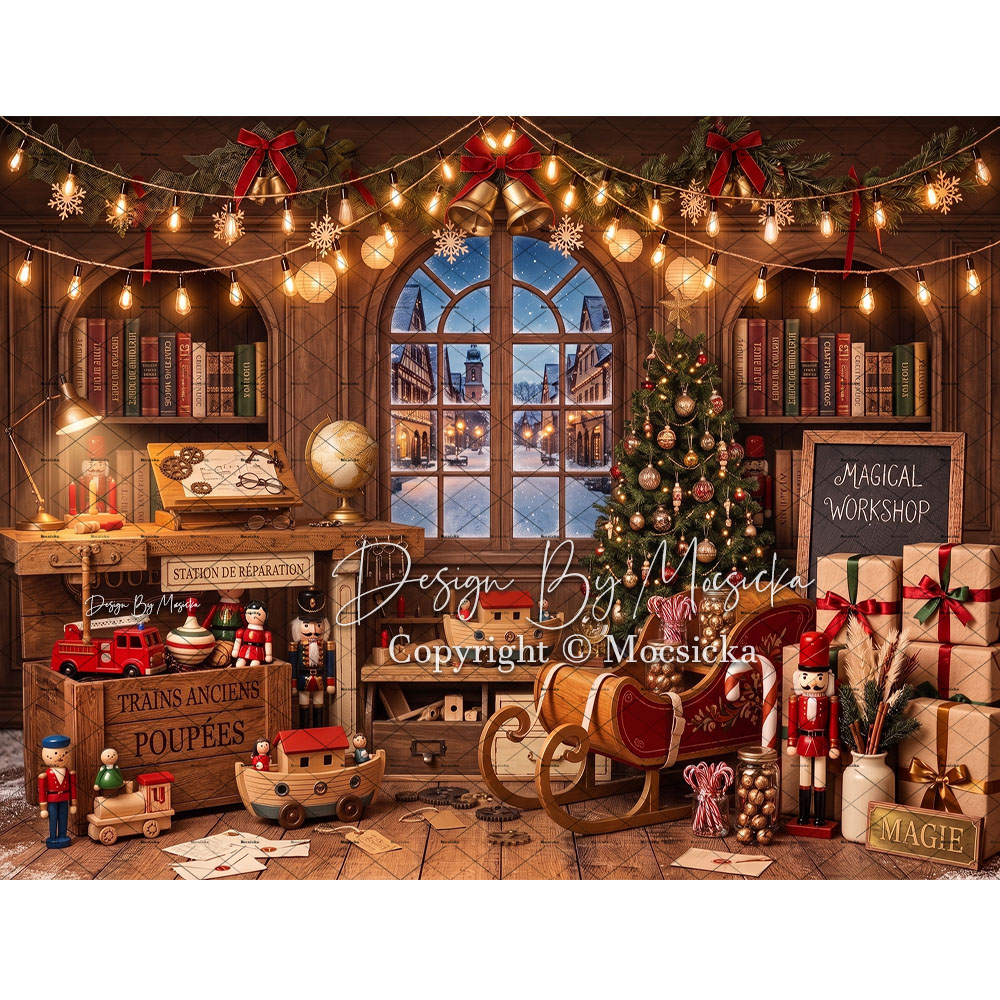 Mocsicka Santa Claus Toy Works - đánh giá và giá Photography Lighting For Indoor