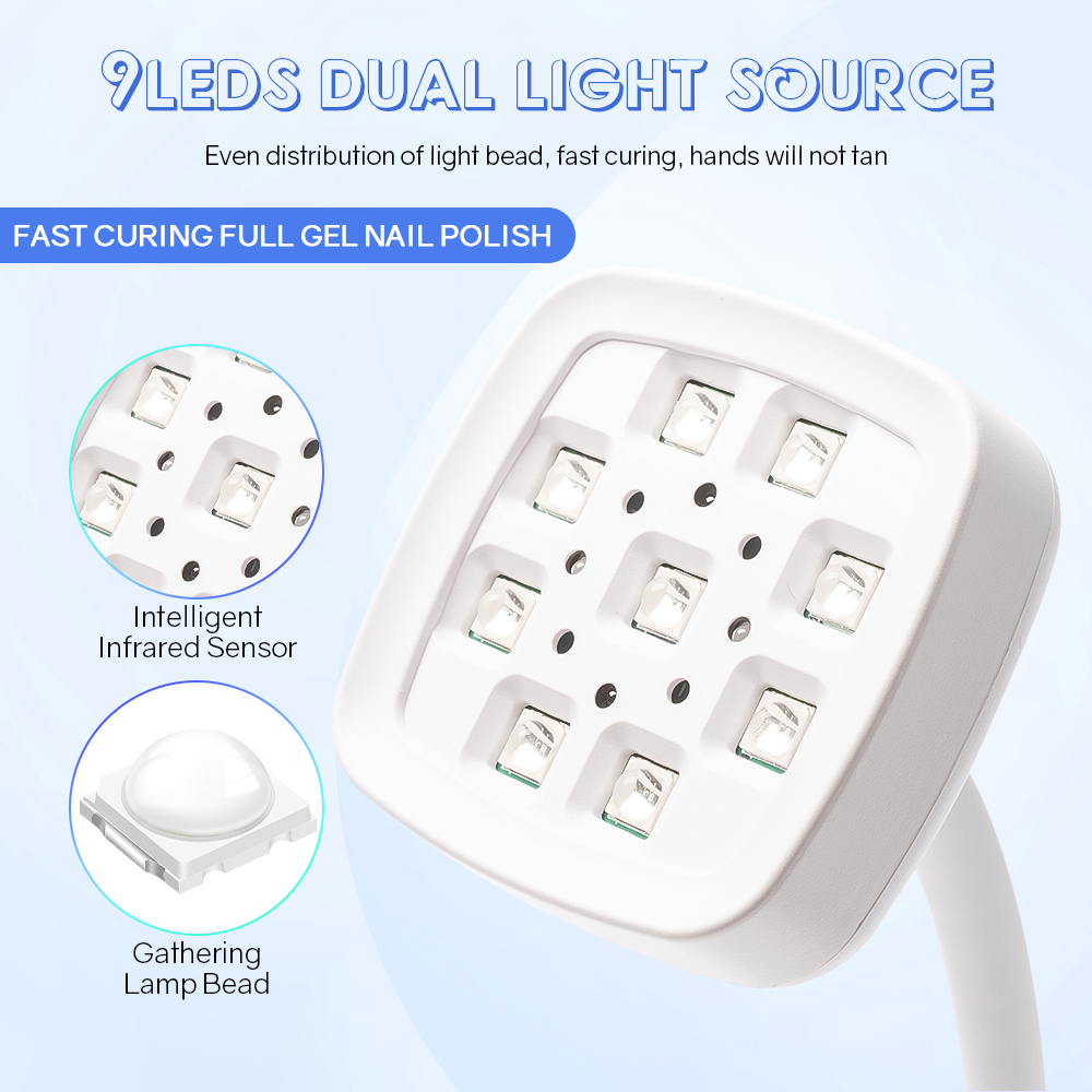 Mini UV LED Nail Lamp Recharge - đánh giá và giá Photography Lighting Gel
