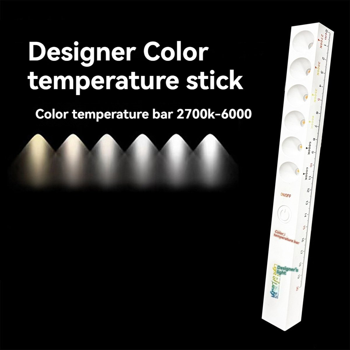 Sep. 6Modes Color Temperature  - đánh giá và giá Photography Lighting Wand