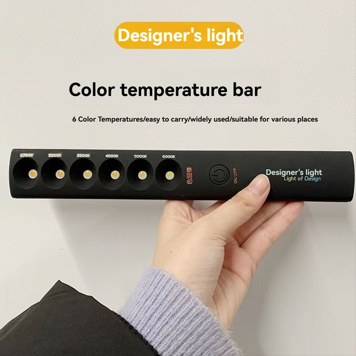 Sep. 6Modes Color Temperature  - đánh giá và giá Photography Lighting Wand