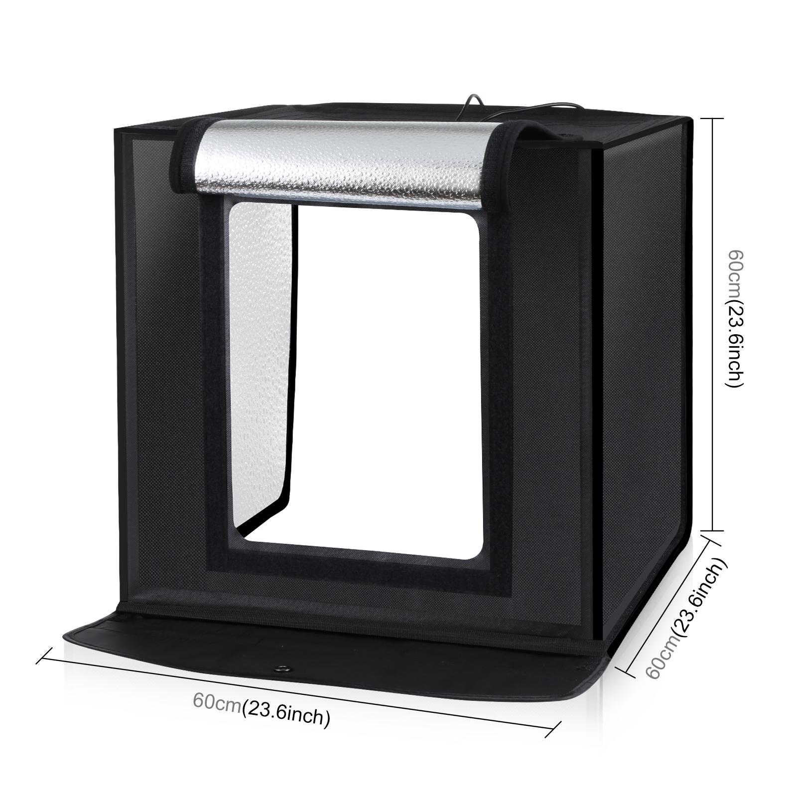 PULUZ 60cm Photo Studio Light  - đánh giá và giá Photography Lighting Set Up